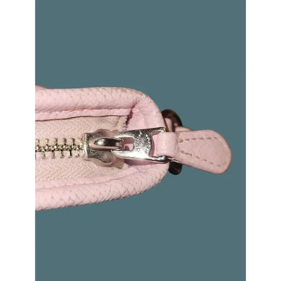 Coach F34938 Coated Canvas Signature File Khaki/Pink Crossbody Bag - Picture 14 of 16